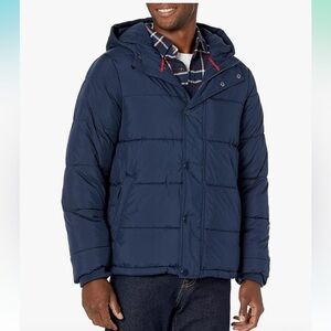 NEW NWT Amazon Essentials Men's Heavyweight Hooded Puffer Coat 6x